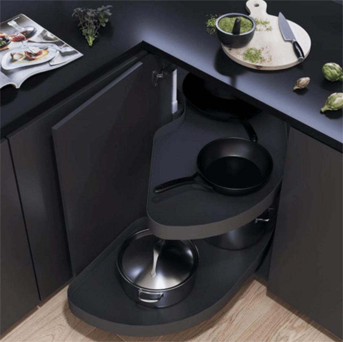 Lift-up kitchen wall cabinet hardware